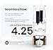 Gravity Water Filter System 2.25 G NSF Certified – Rust Free Stainless Countertop Water Filter | 2 Smart Carbon Filters | Steel Spigot | Manual Install | No Electricity or Plumbing required | Portable