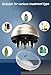 PERLLENT Manual Massager Hair Care Comb,Scalp Applicator Hair Oil Applicator,Scalp Massager Brush Hair Growth Help for Hair Growth