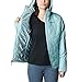 Columbia Women's Heavenly Hooded Jacket, Aqua Haze, 2X Plus