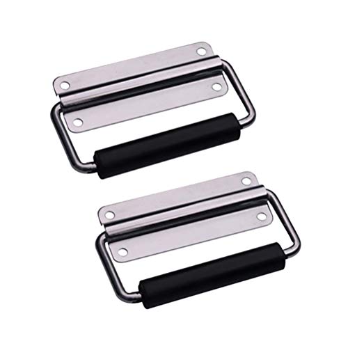 YARNOW 2 peças Prática Alça de transporte de metal Alça de Bagagem Mala de Viagem Alça Alça Alça Alç