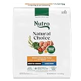 Nutro Natural Choice Large Breed Dry Dog Food, Adult Dog Food Chicken and Brown Rice Recipe, 13 lbs.