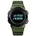 Moda Deportes Brújula Reloj al aire libre/Termómetro Paso Reloj/Mountain Adventure Reloj electrónico a prueba de agua luminoso