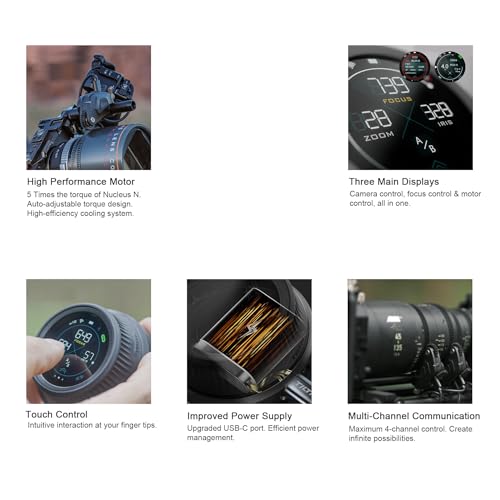 TILTA WLC-T05 Nucleus Nano II Wireless Lens Control System Nucleus N II Compatible Camera Cage DSLR Focusing Device Wireless Fologe Focus - Image 3