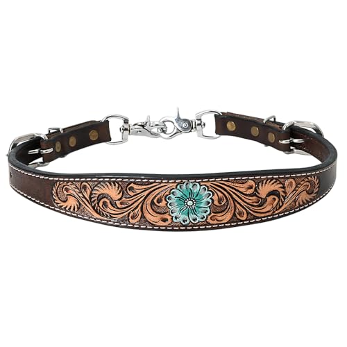 BAR H EQUINE Ella Young Leather Wither Strap| Strap | Western Straps for Horses