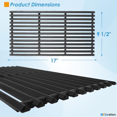 Image of 17 x 9 1 /2 inch Grill Grate for Charbroil Tru Infrared 4 Burner 463255020 463242715 463242716 463276016 466242715 463257520 466242815 466242816, G541-0016-W2 for Charbroil Grill Grates