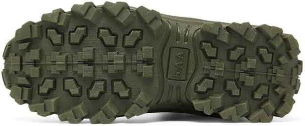Men's Tactical Hiking Boots - Military-Grade Lightweight Combat Boots with Side Zipper, Slip-Resistant Orthopedic Sole for Outdoor Adventures/Motorcycle Riding/Military Training