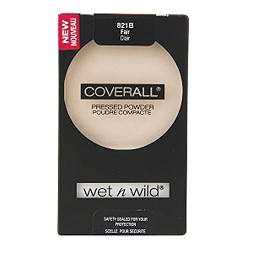 Wnw Coverall 821b Pwdr Fa Size .26oz Wet N Wild Coverall Pressed Powder Fair 821b