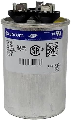 Amazon.com: GE Genteq Replacement for Capacitor 30/5 uf 370 volt 