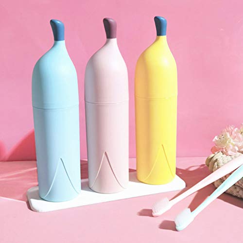 Hemoton 3 Unidades Porta-Estojos de Escova de Dentes de Viagem Organizador de Porta-Copos de Lavagem