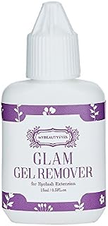 Eyelash Extension Gel Remover/Glam Gel Remover 15ml / Free Acetone/Quickly and Easily Removes