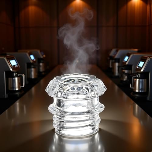 Transparent Coffee Percolator Glass Top Replacement Transparent Glass Knob Top for Percolator Replacement Parts for Coffee Pot Coffee Filters,Espresso Machine Replacement Parts