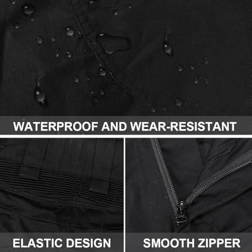 SINAIRSOFT G3 Tactical Pants with Knee Pads,Men\'s Airsoft Paintball Hunting Outdoor Pants,Combat Army BDU Trousers - Thumbnail 5