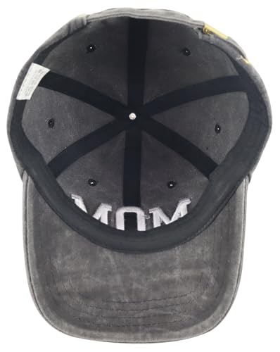 Image of Mom and Dad Hats for Men Women, Funny Adjustable Cotton 3D Embroidered Mama Papa Baseball Cap