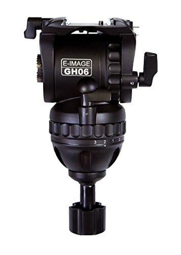 Ikan 2 Stage Carbon Fiber Video Tripod W/ Gh06 Fluid Pan/Tilt Head, Maximum Height: 73″, 75Mm Bowl, Variable Tilt/Drag, 13.2 Lb Capacity, Includes Padded Shoulder Bag (Eg06C2) - Black #TOP5