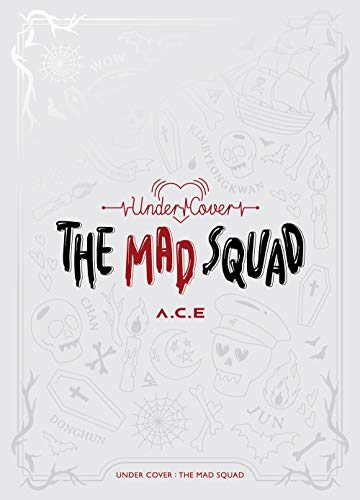Beat Interactive A.C.E ACE - The MAD Squad (3rd Mini Album) CD+52p Photobook+1Photocard+1Tatoo Sticker+Pre-Order Benefit+Folded Poster+Double Side Extra Photocards Set