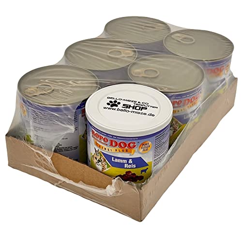 30 Dosen à 800 gr. RopoDog Adult Sensi Plus Lamm + Reis