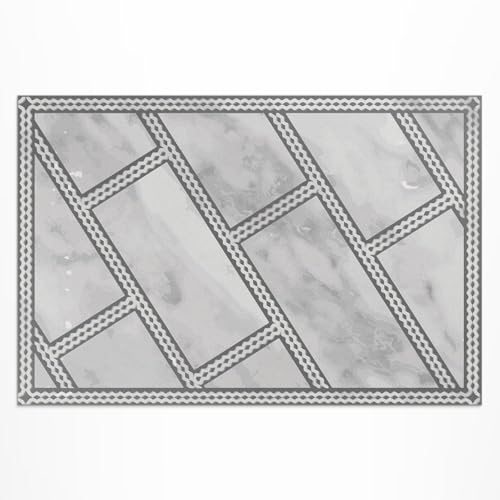Tapis de jardin extérieur résistant décoloration imperméable 60x90