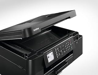 Brother MFCJ4350DW | Multifunzione inkjet a colori | Stampa fino a 20 ipm con duplex | Display da 4,5 cm | Cassetto da 150 e ADF da 20 fogli | WiFi e USB| Stampa e Scan mobile| Inbox da 350 pag