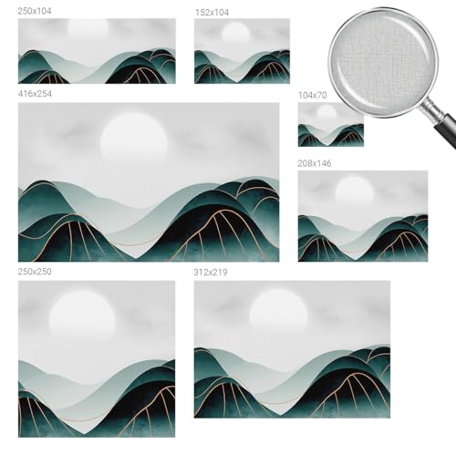 Papel Pintado Adhesivo Resistente a las Manchas Mural Autoadhesivo Lavable 6
