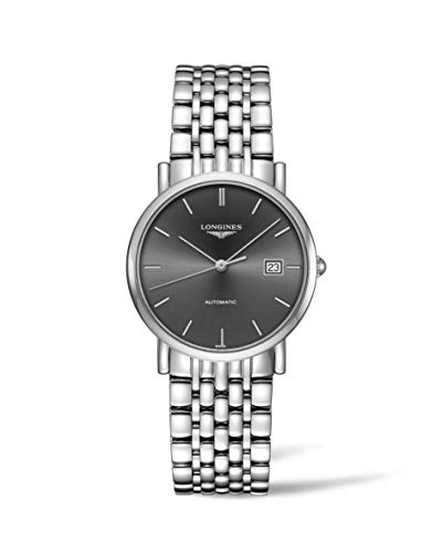 Longines Elegant Collection L4.809.4.72.6 Automatic Grey Dial 35MM Transparent Caseback