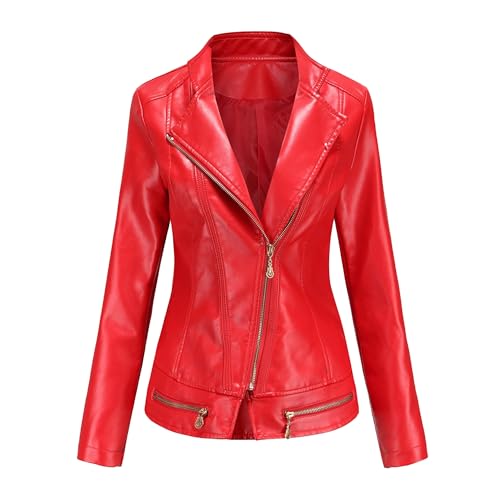 Manteau léger en polyuréthane femme DGKaxiyaHM ajusté pour le printemps