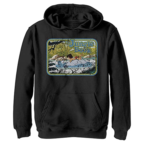 Sweat à capuche Jungle Book pour ado noir taille XL pull de style jungle original