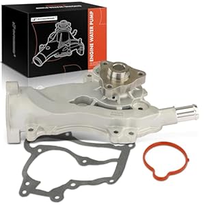 A-Premium Engine Water Pump W/Gasket [DOHC, 4Cyl 1.4L, Turbo] Compatible with Chevrolet Trax 2013-2020 & Buick Encore 2013-2020 & Chevrolet Cruze 2011-2015, Cruze Limited 2016, Sonic 2012-2020