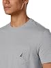Nautica Men's Solid Crew Neck Short Sleeve T-Shirt, Grey Heather, 4XL #2