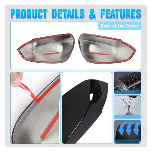 Coque rétroviseur Toyota 4Runner 2025 2026 style carbone noir