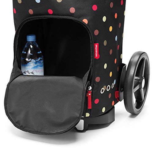 reisenthel citycruiser Set (Rack + Bag) dots - Praktische Einkaufstasche mit Mehreren großen Fächern - Mit dem… – Bild 5