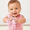 Itzy Ritzy Crinkle Teether Toy – Bow Teething Toy Includes Silicone, Velour & Crinkle Material – Features Multiple Textures for Teething Relief – Designed for Ages 3 Months and Up (Bows) #1