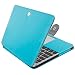 MOSISO MacBook 12 inch Case, Premium PU Leather Book Folio Protective Stand Cover Sleeve Compatible with MacBook 12 Inch with Retina Display A1534 (Version 2017/2016/2015), Blue