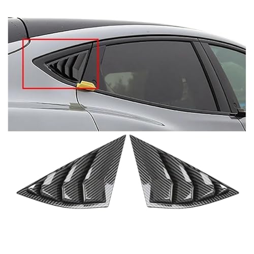 Persiennes de vitre Ford Mach-E finition carbone au design exclusif