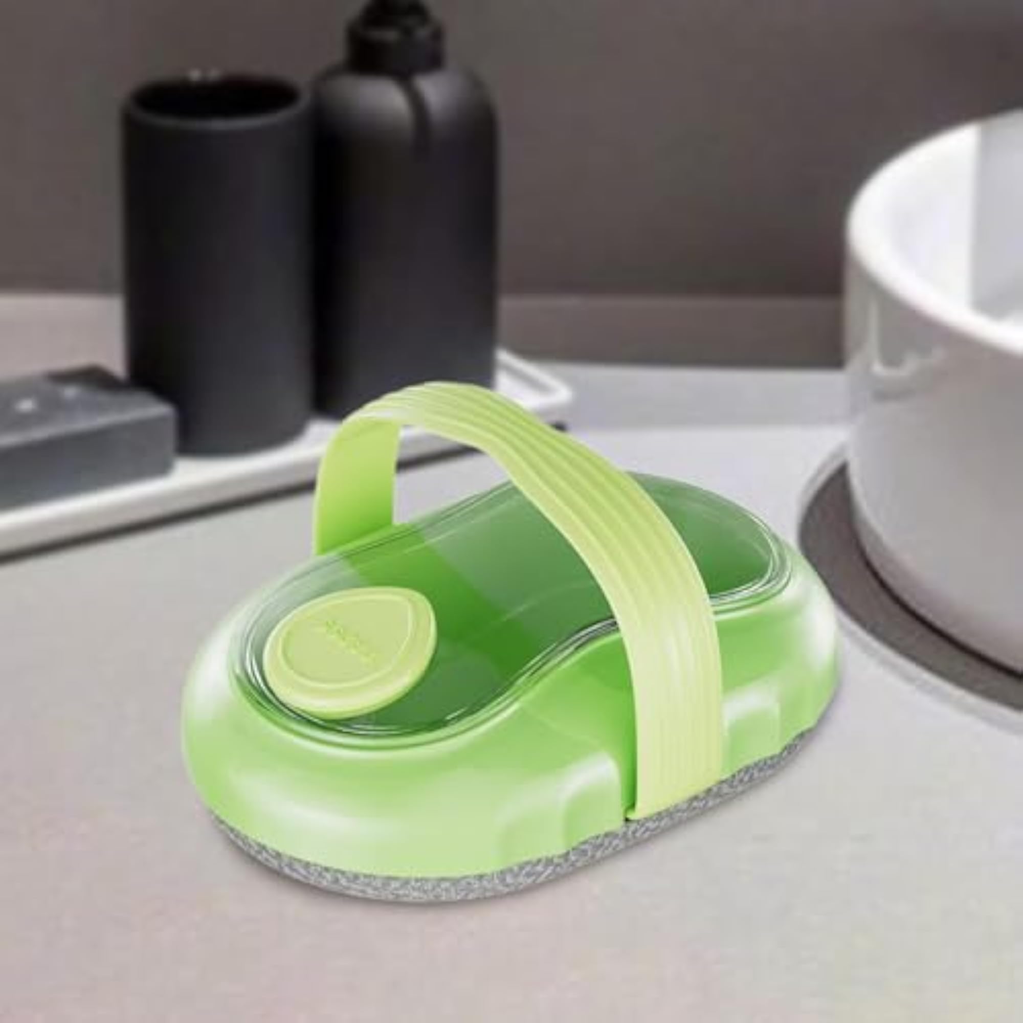 Comfortable Reusable Bath Brush, Portable Bathing Accessory