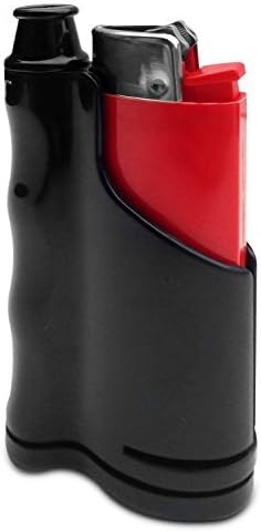 Cigarette Snubber and Lighter Holder With Built-in ODOR ABSORBING FILTER! RED