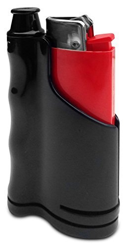 Snub One Cigarette Snubber and Lighter Holder With Built-in ODOR ABSORBING FILTER! RED
