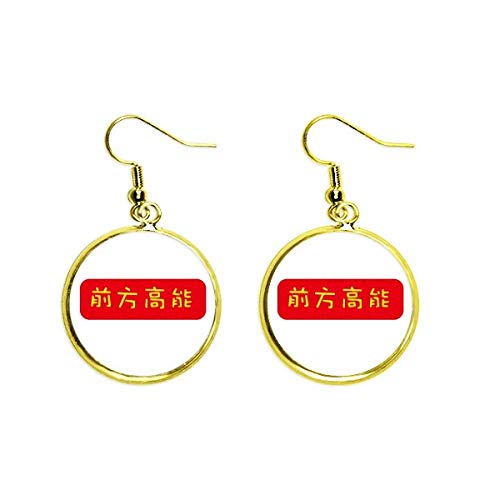 Pendientes largos dorados estilo gota elegantes para mujer accesorio de joyería moderna