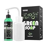 GreenTattoo Soap 4OZ with Foaming Bottle 120ml, Tattoo Supplies for Tattoos Piercings, Clean Skin Equipment