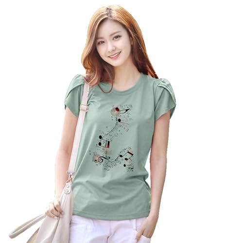 Image of Venisa Lycra Printed Casual Wear Tshirt