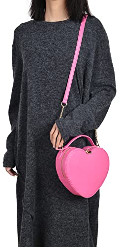 lola-mae-Heart-Shape-Satchel-Crossbody-Purse-for-women-Zip-Around-Shoulder-Bag