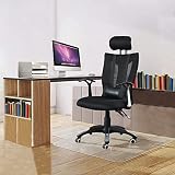 Office Chair Mat for Hardwood Floor 48"x 36" Heavy Duty Hard Floor Chair Mat, Transparent Floor Mats