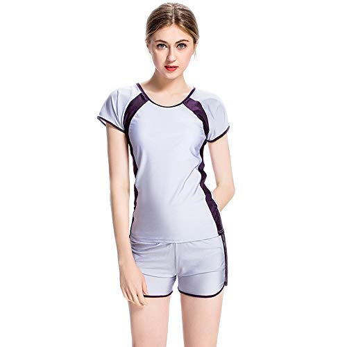 Maillots de bain sport modestes de natation pour femme en tissu élastique