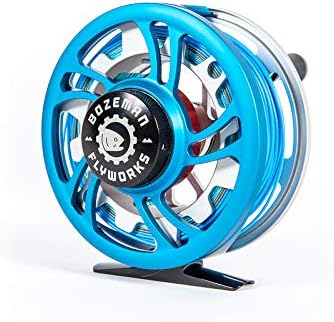 The Patriot Fly Reel w/Fly Line (5/6 Left Hand Retrieve, 5wt Blue/Gray WF Line)