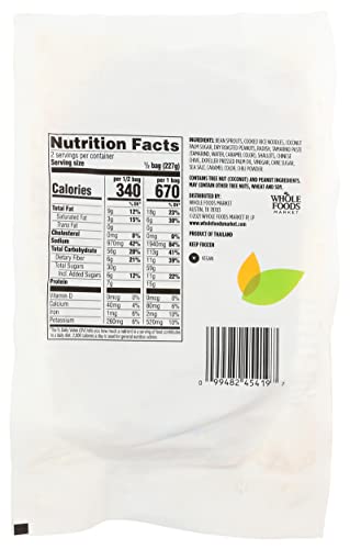 Whole Foods Market, Pad Thai, 16 Oz, (Frozen) #TOP1