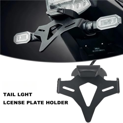 Support plaque moto arrière GSX-S1000 à queue courte rigide anti-vibrations - 2