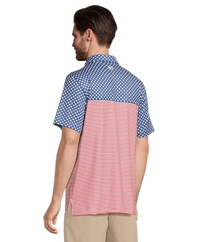 Image of vineyard vines Men's Bradley Stripe Sankaty Polo