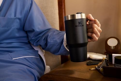 Image of STANLEY The Everyday Suburban Mug | 24 oz | Drink Through Lid | Cup for Coffee, Tea and Drinks | Insulated Stainless Steel Coffee Mug | BPA-Free | Steel Shimmer