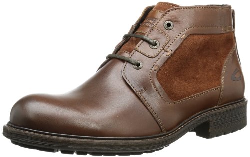 Bottines Chelsea homme en cuir marron châtain de qualité supérieure
