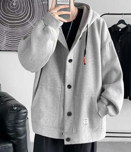 JHIJSC メンズパーカー XL グレー