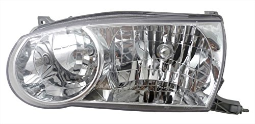 Toyota Corolla 01-02 Left Driver Side Lh Headlight Headlamp New Lens & Housing